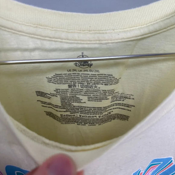 Disney Vacation Mode‎ Yellow T-shirt 2XL - Picture 3 of 5